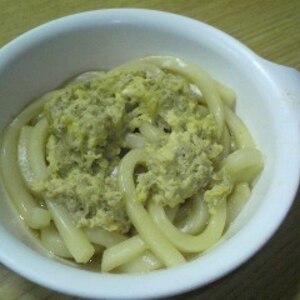 子供が大好きな♪しらすうどん